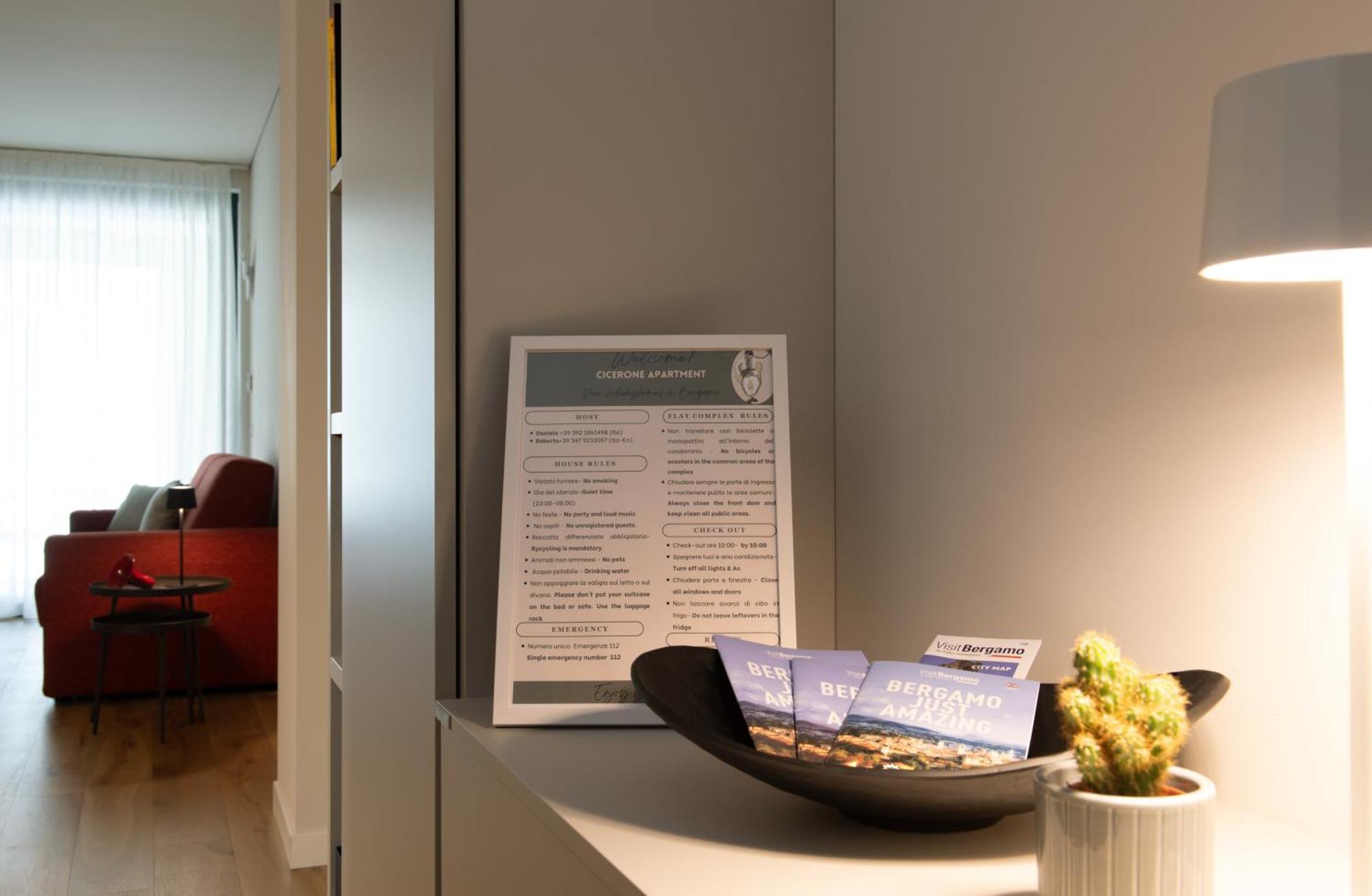 ברגמו Cicerone Apartment מראה חיצוני תמונה
